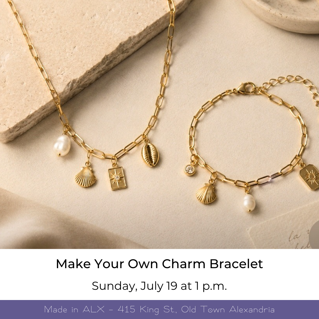 Make Your Own Charm Bracelet in Alexandria
