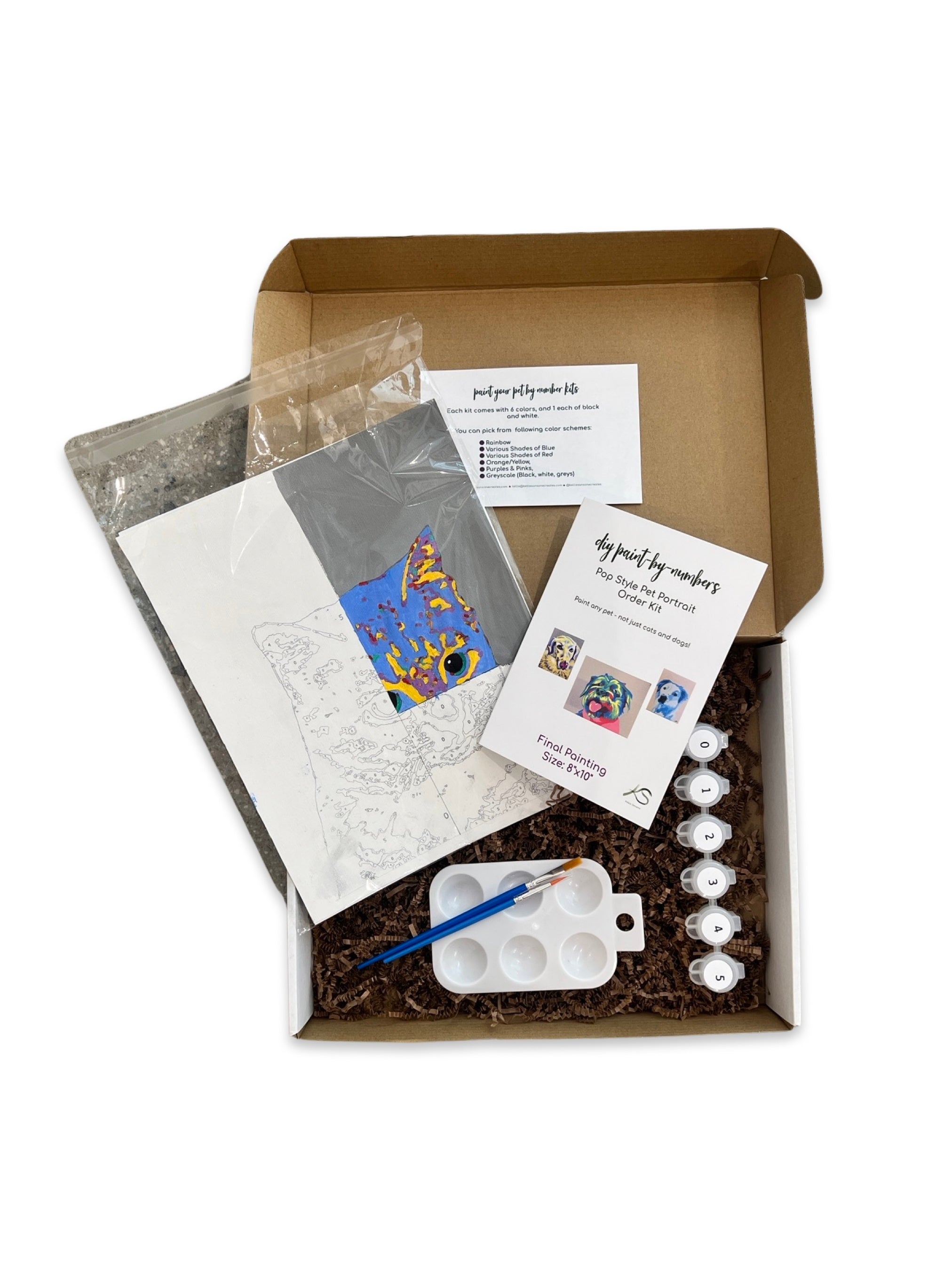 Paint Your Pet By Number Kit Made In ALX